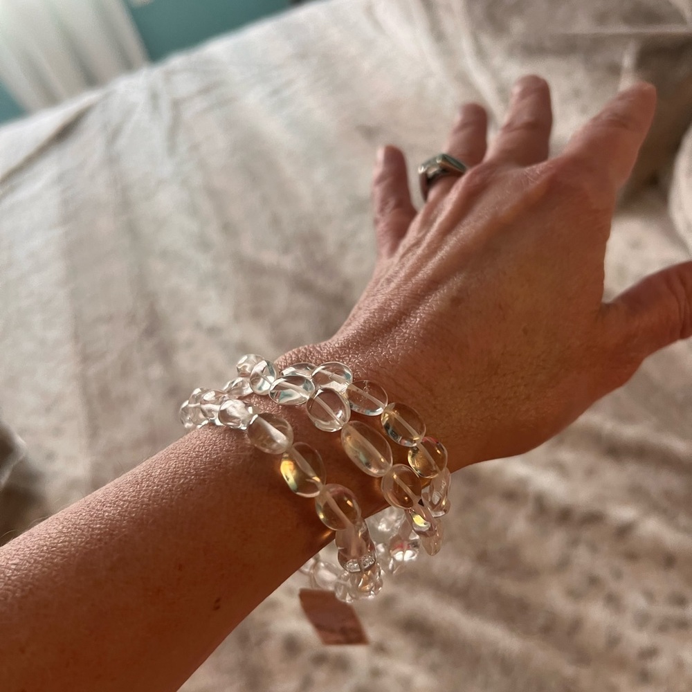 New. Kate Landry 3 strand genuine stones. Originally $40.00